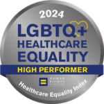 2024 LGBTQ+ Healthcare Equality high performer